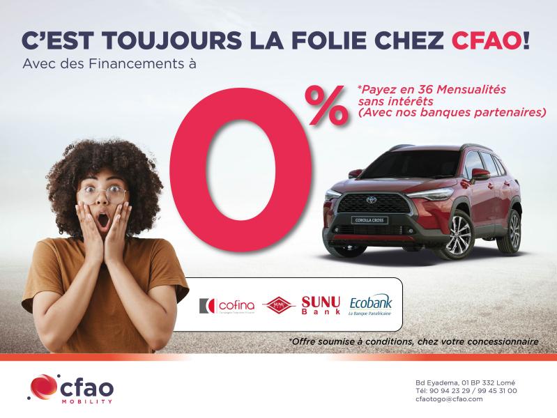 C'est toujours la folie chez CFAO Mobility TOGO